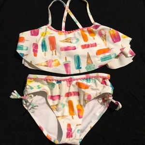 {Kate Spade} Popsicle 2 Piece Bikini Swimsuit, 6x